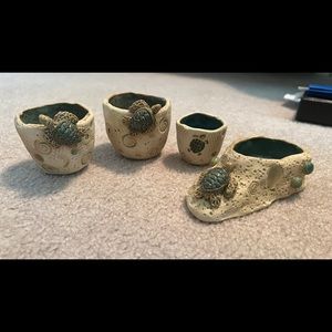 Turtle Succulent Pots